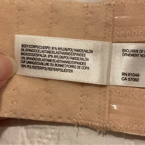 NWOT Wacoal 854119 Red Carpet Strapless Underwire Bra 38D - Picture 12 of 15